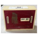 Old National Bank Calendar Coin Bank