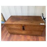 Wooden Storage Trunk