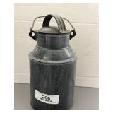 Vintage Graniteware Milk Can