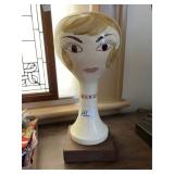 China Ladies Painted Display Head