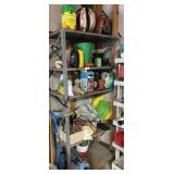 Contents of Metal Shelves