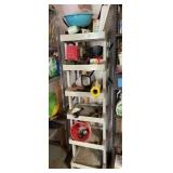 Contents of Plastic Shelves