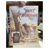 5 Coors Beer Ads & A Bull Durham Poster