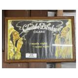 Framed Charles Denby Ad