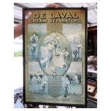 De Laval Cream Separator Metal Sign