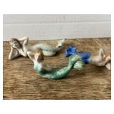 3 Bisque Mermaids
