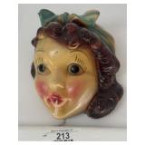 Vintage Chalkwaer String Holder