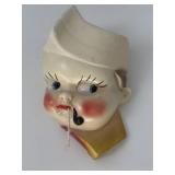 1930's Chalkware String Holder