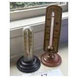 2 Small Thermometers