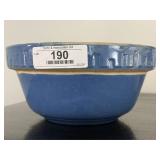 Blue Pottery Bowl