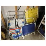 2 Lawn Chairs & Beach Chair