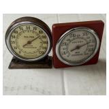 2 Vintage Thermometers