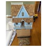 Vintage Dollhouse And Accessories