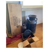 Standard Oil Can, 2 Amber Bottles & More
