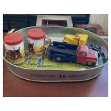 International Serving Tray And Misc