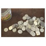 Jar Of U.S. Collectible Coins