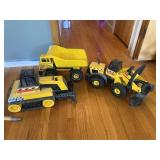3 Tonka Toy Construction Vehicles