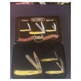 2014 Schrade Old Timer Knife Set
