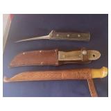 Lot of 3 Fillet Knives