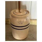 3-Gallon Stoneware Butter Churn