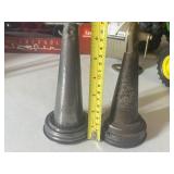 2 Vintage Oil Spouts