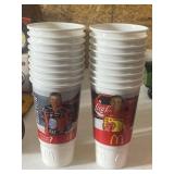 18 Collectible McDonald's Nascar Drinking Cups