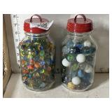 2 Jars of Marbles