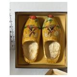Collectible Pair of Wood Shoes