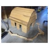Handmade Horse Barn