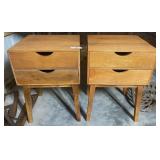 2 All Wood End Tables MCM