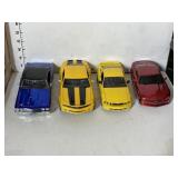 4 Die-Cast Toy Cars