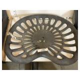 Deering Cast Iron Implement Seat
