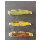 Lot of 3 Collector's Knives