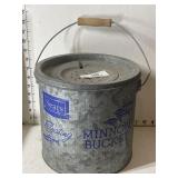 Vintage Sears Minnow Bucket