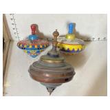 3 Toy Mechanical Tops