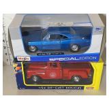2 Collectible Die-Cast Cars NIB