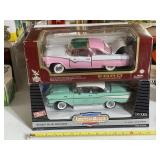 2 Collectible Die-Cast Cars
