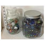 2 Jars of Marbles