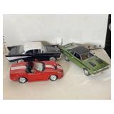 3 Collectible Die-Cast Cars