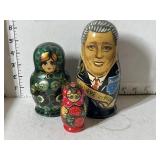 3 Collectible Nesting Dolls