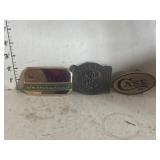 3 Collectible or Wearable Belt Buckles