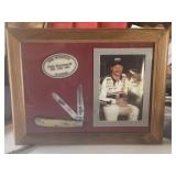 Dale Earnhardt Framed Collectible Advertisement
