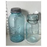 3 Old Canning Jars