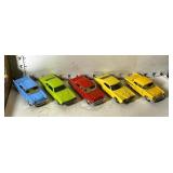 5 Collectible Die-Cast Cars