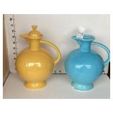2 Fiesta Ware Pitchers / Carafes