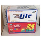2 Die Cast Nascar NIB Replica Racecars