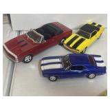 3 Collectible Die-Cast Cars