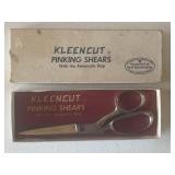 Collectible 'Kleencut' Keen Kutter Pinking Shears