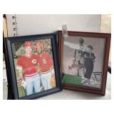 2 Framed Prints of Pete Rose and Ozzie Smith