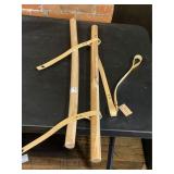 Wood Rods & Straps